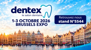 DENTEX 2026 : rendez-vous à Brussels Expo du 1er au 3 octobre !