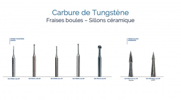 Fraises en carbure de tungstène