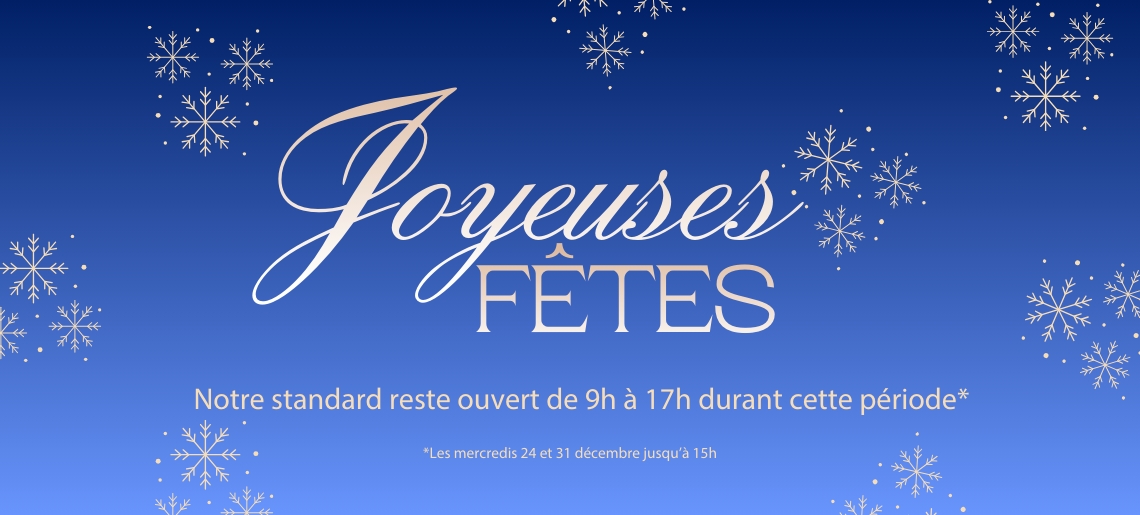 Joyeuses Fêtes ! 