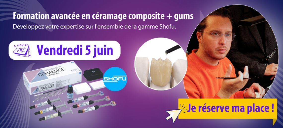Formation avancée en céramage composite & gums